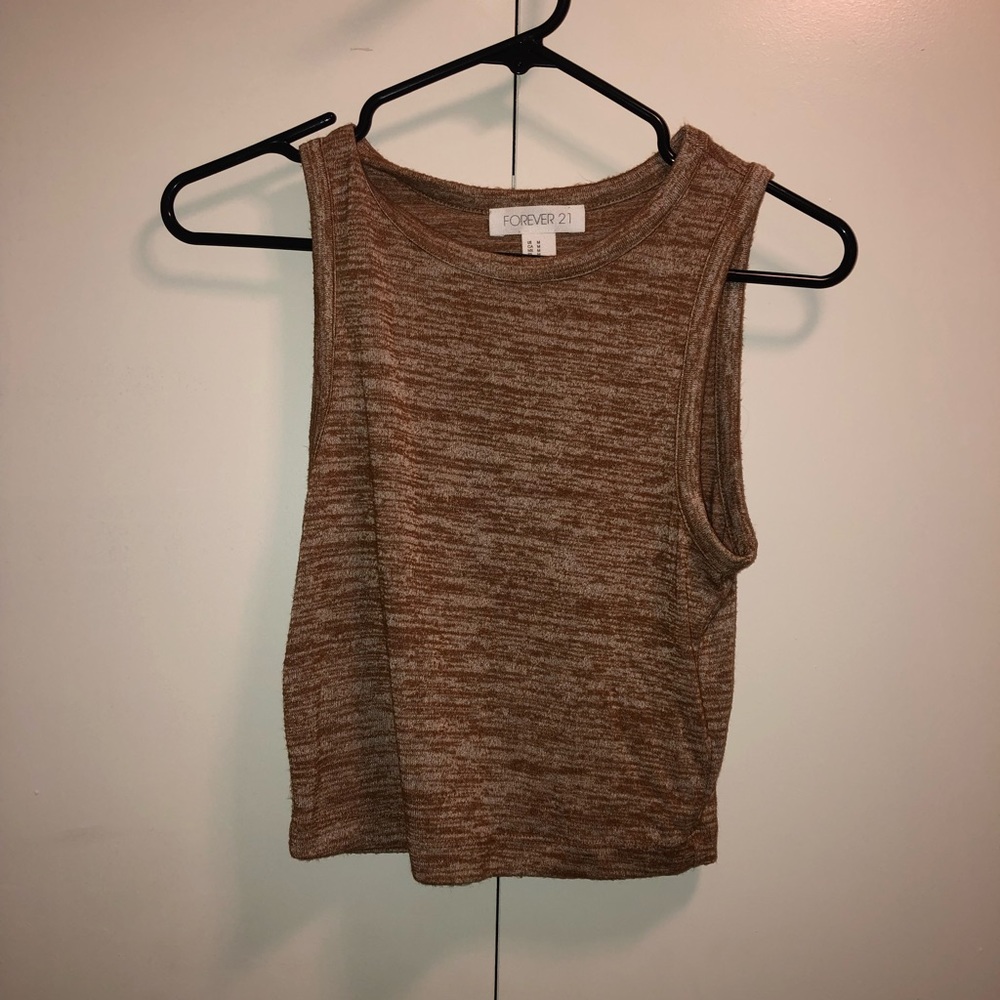 High neck crop top
